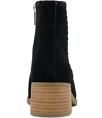 TOMS Women's Delilah Water Repellent Suede Booties