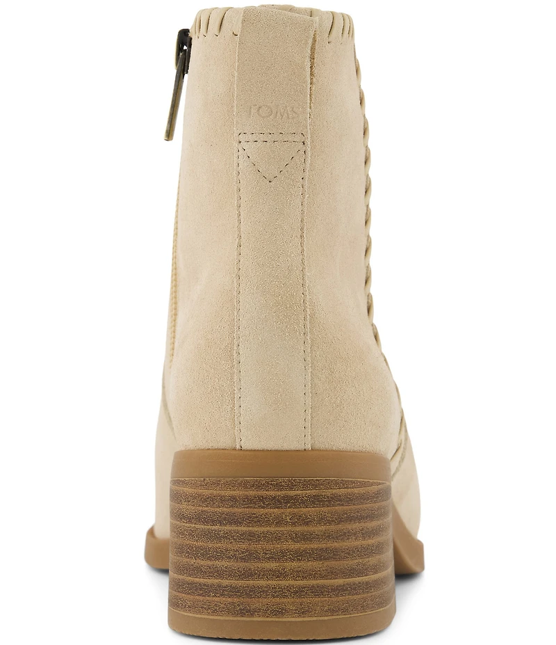 TOMS Women's Delilah Water Repellent Suede Booties