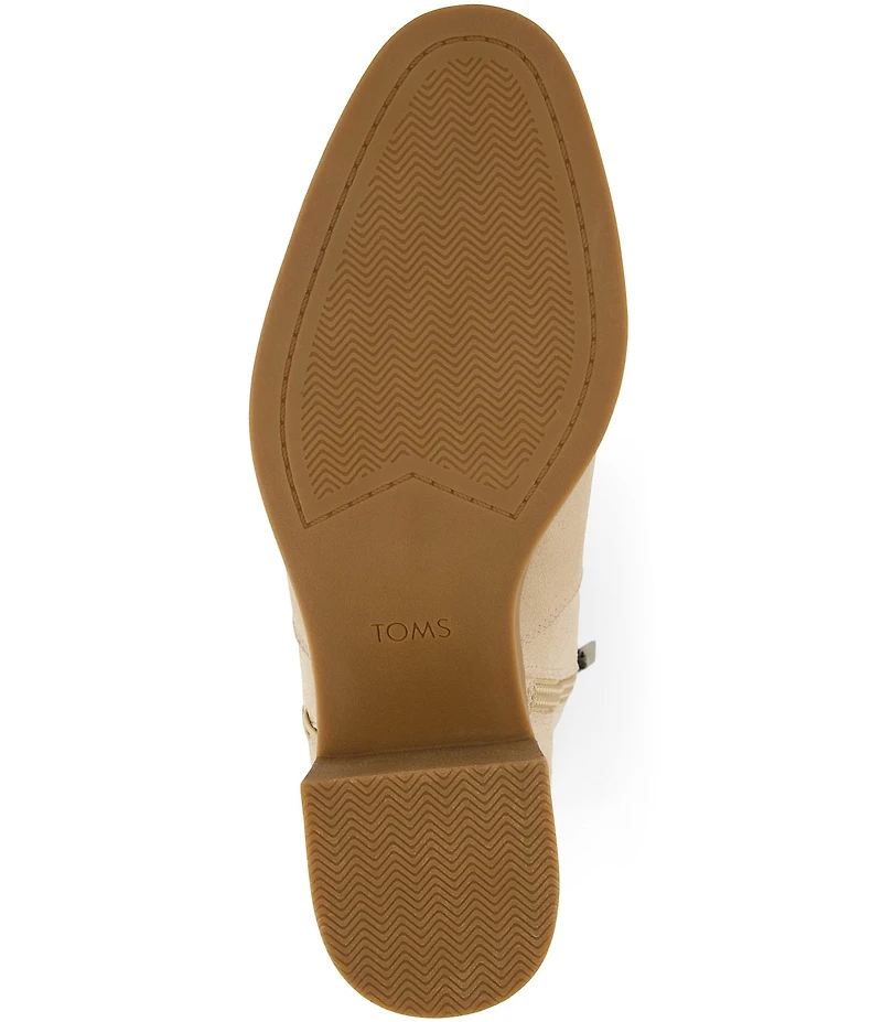 TOMS Women's Delilah Water Repellent Suede Booties