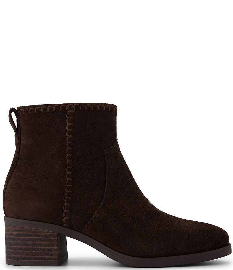 TOMS Women's Delilah Water Repellent Suede Booties