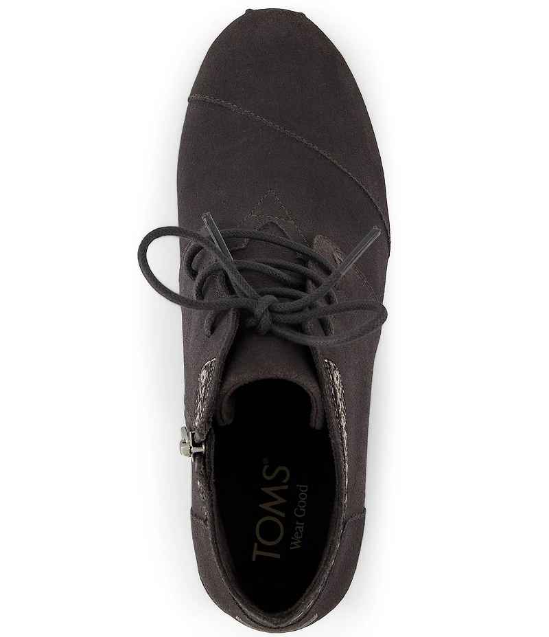 TOMS Women's Desert Wedge Plus Booties