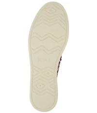 TOMS Women's Floral Print Alpargata Plus Slip On Flats