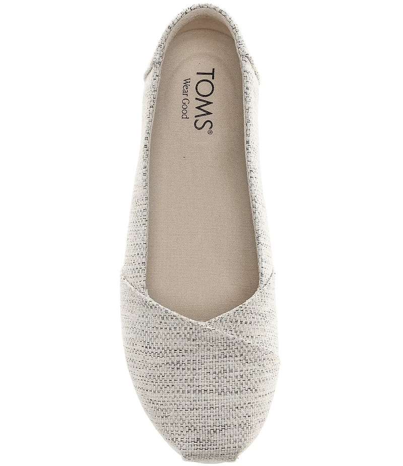 TOMS Women's Melange Alpargata Ballet Flats