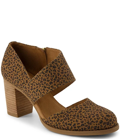 TOMS Women's Milan Nova Leopard Print Shooties