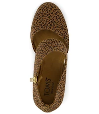 TOMS Women's Milan Nova Leopard Print Shooties
