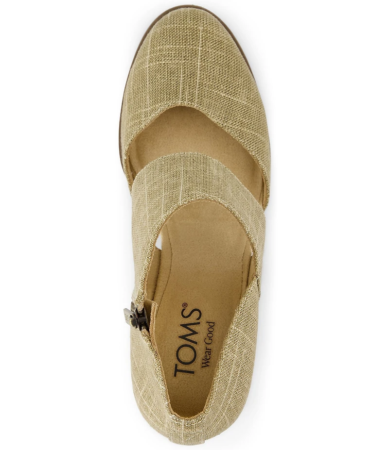 TOMS Women's Milan Nova Shimmer Crosshatch Shooties