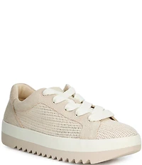 TOMS Women's Rea Mesh and Suede Sawtooth Platform Sneakers