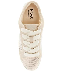 TOMS Women's Rea Mesh and Suede Sawtooth Platform Sneakers