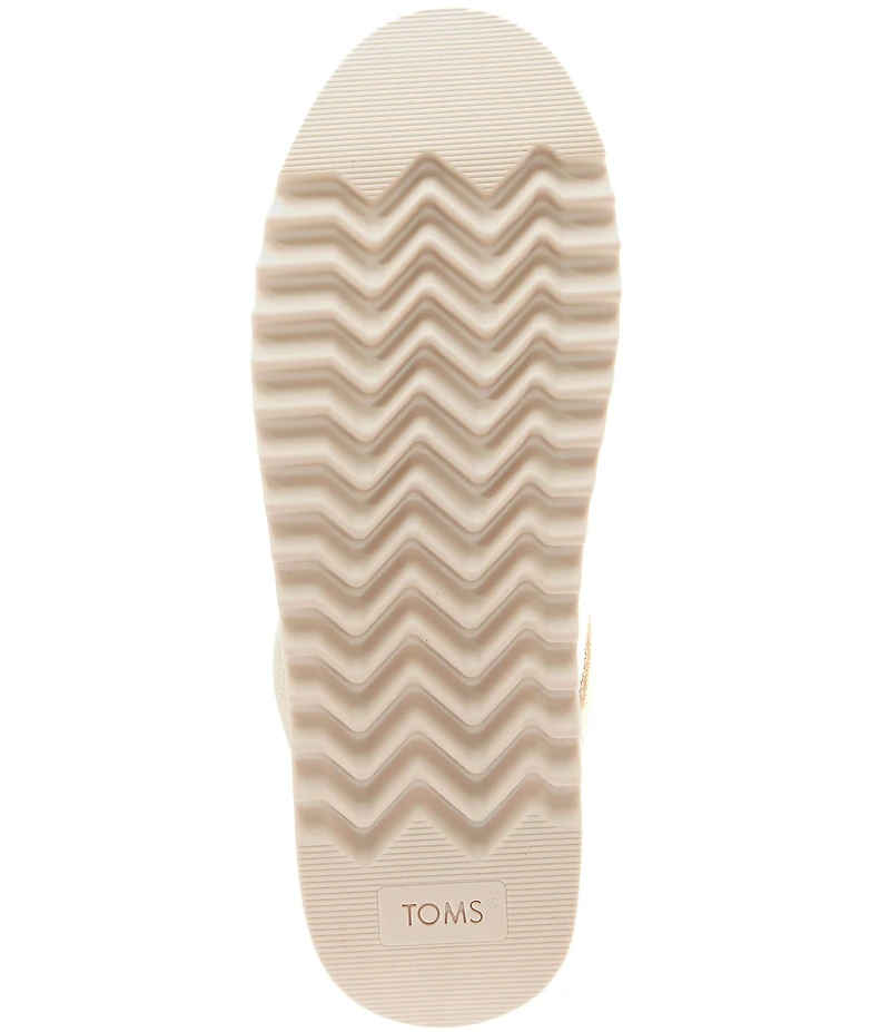 TOMS Women's Rea Mesh and Suede Sawtooth Platform Sneakers