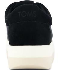 TOMS Women's Rea Mesh and Suede Sawtooth Platform Sneakers