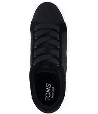 TOMS Women's Rea Mesh and Suede Sawtooth Platform Sneakers