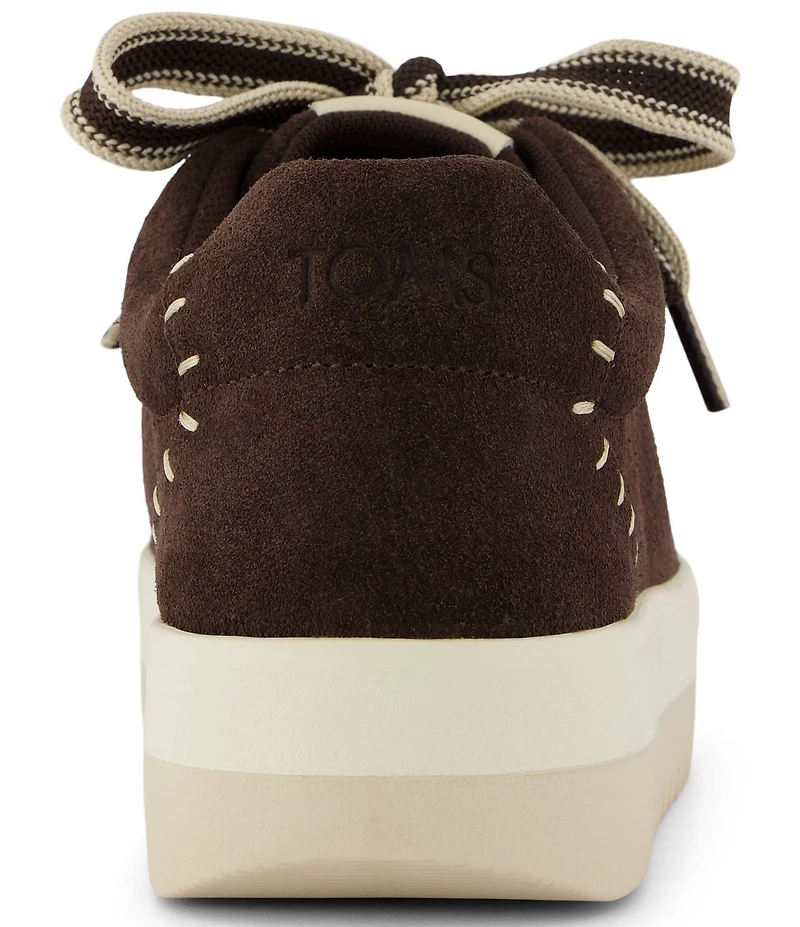 TOMS Women's Rea Suede Sawtooth Platform Sneakers