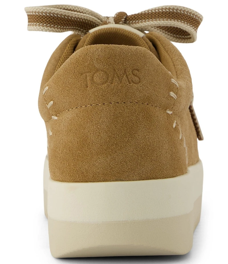 TOMS Women's Rea Suede Sawtooth Platform Sneakers