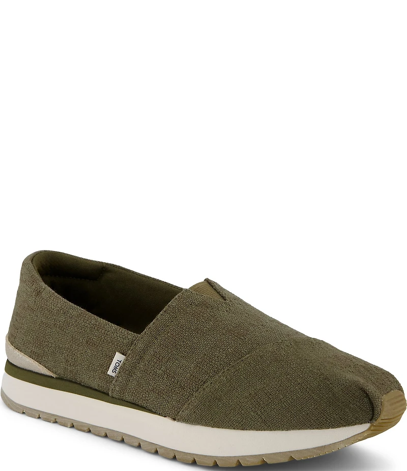 TOMS Women's Resident Plus Slub Fabric Loafers