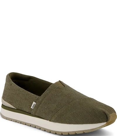 TOMS Women's Resident Plus Slub Fabric Loafers