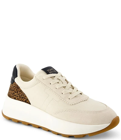TOMS Women's TRVL LITE Leopard Heel Wedge Sneakers