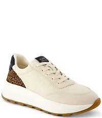 TOMS Women's TRVL LITE Leopard Heel Wedge Sneakers