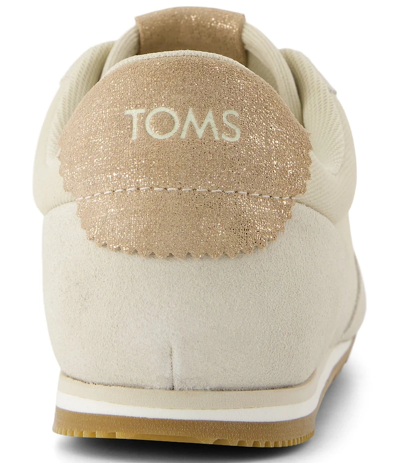 TOMS Women's TRVL LITE Palisade Water Repellent Twill Suede Slip On Sneakers