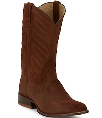 Tony Lama Men's Amado 12#double; Suede Western Boots