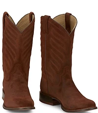 Tony Lama Men's Amado 12#double; Suede Western Boots