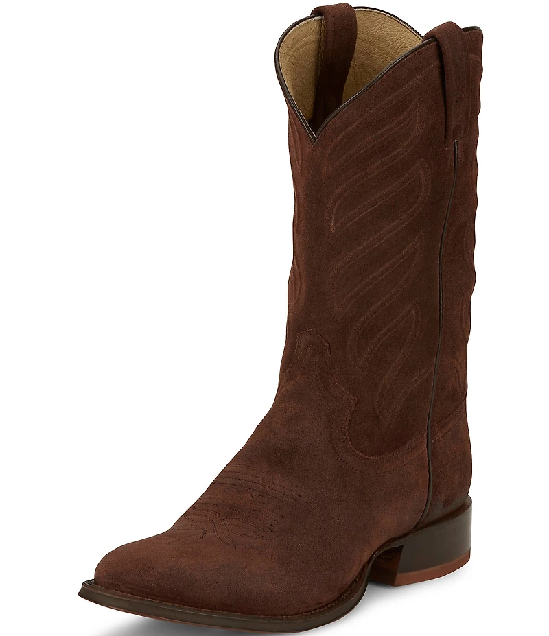 Tony Lama Men's Amado 12#double; Suede Western Boots