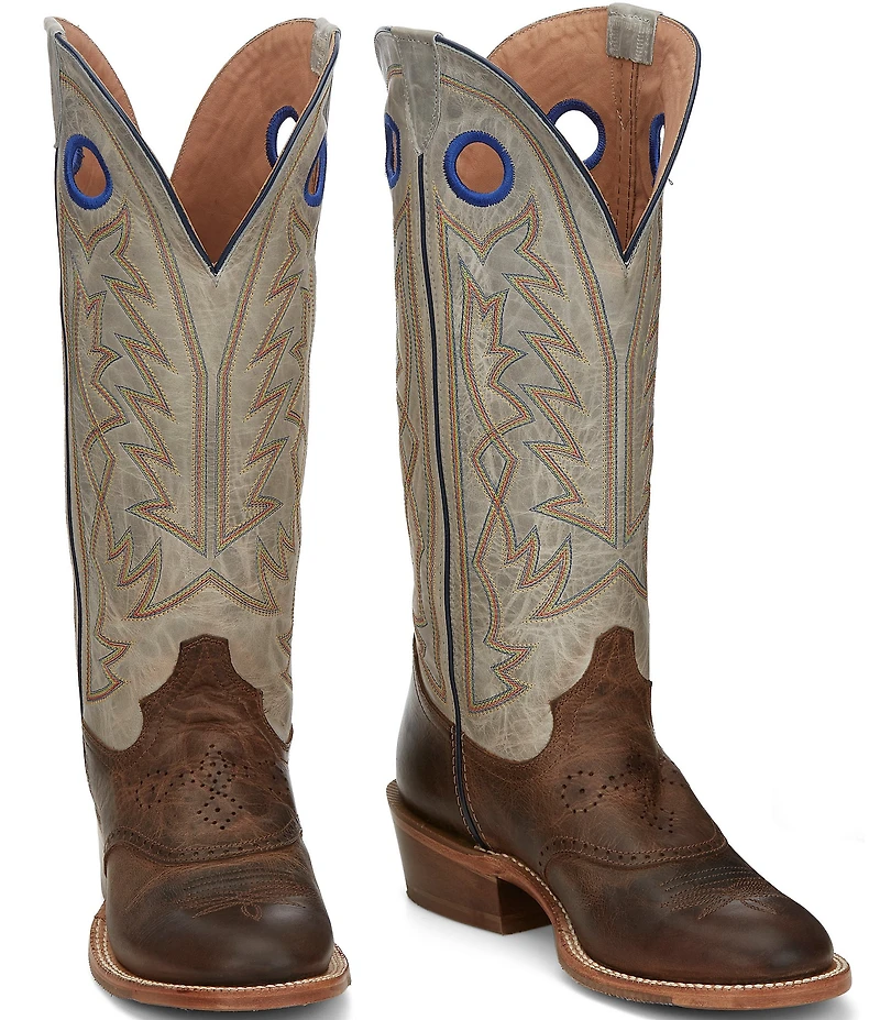 Tony Lama Men's Henley 15#double; Buckaroo Western Boots