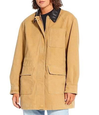 TOPSHOP Collared Field Jacket