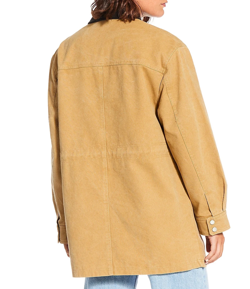 TOPSHOP Collared Field Jacket