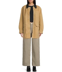 TOPSHOP Collared Field Jacket