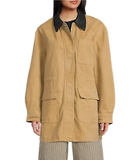 TOPSHOP Collared Field Jacket