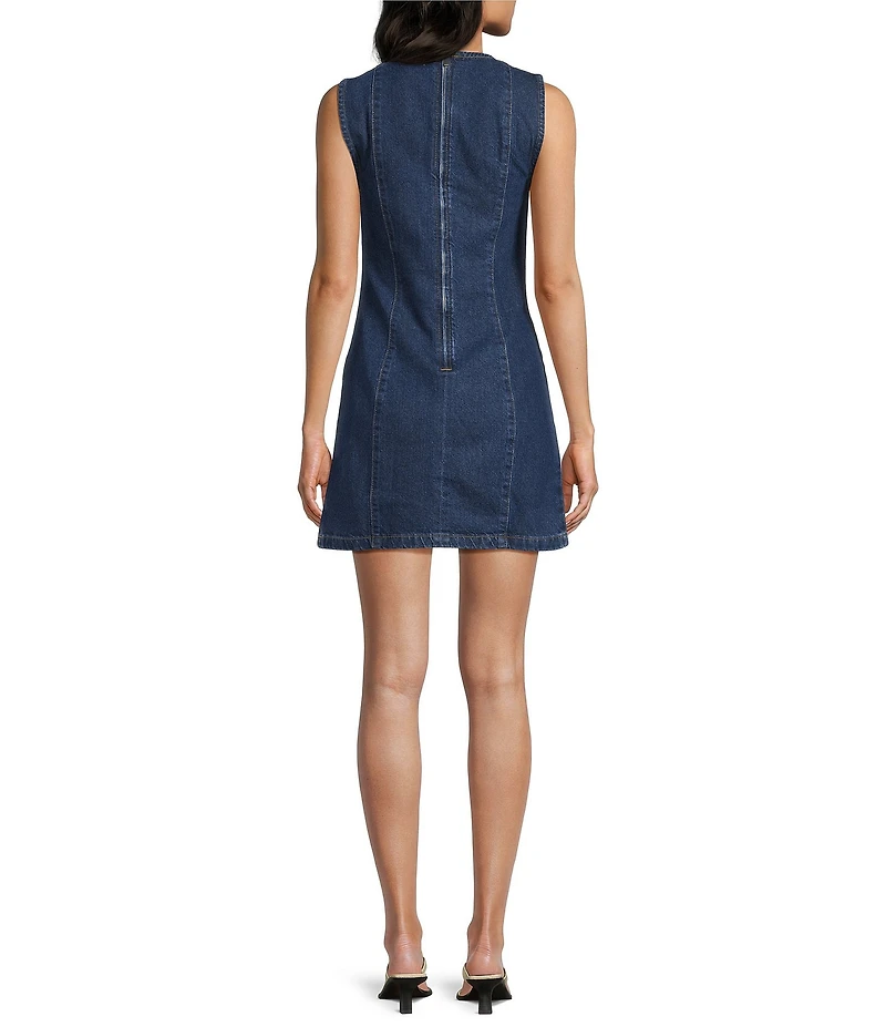 TOPSHOP Denim Mini Dress