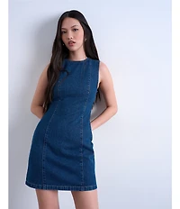 TOPSHOP Denim Mini Dress