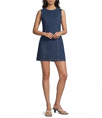 TOPSHOP Denim Mini Dress