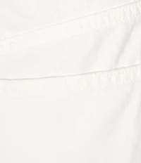 TOPSHOP Denim Raw Hem A-Line Mom Shorts