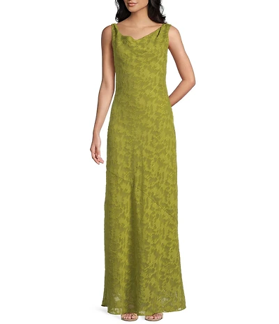 TOPSHOP Dre Devore Long Dress