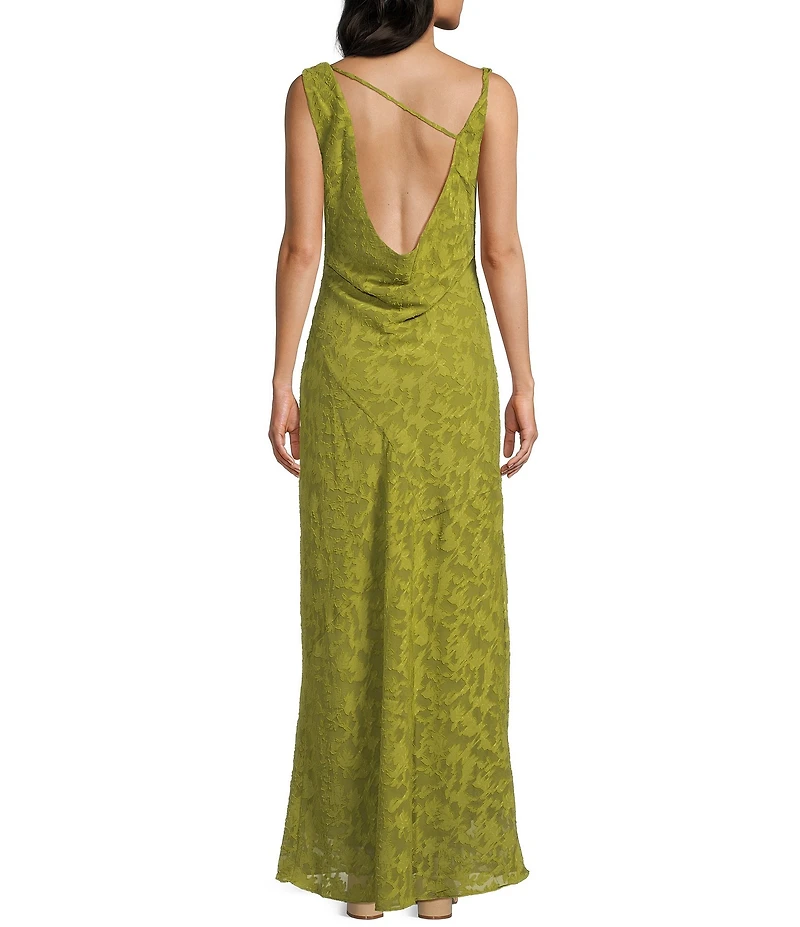 TOPSHOP Dre Devore Long Dress