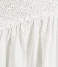 TOPSHOP Drop Waist Sleeveless Shirt Dress