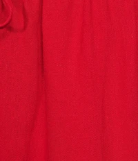 TOPSHOP Linen Wide Leg Drawstring Pants