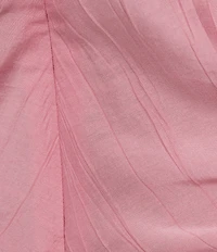 TOPSHOP Long Puffy Sleeve Ruched Tie Side Top