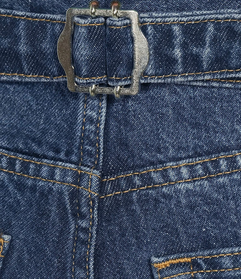 TOPSHOP Low Rise Wide Leg Jeans