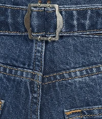 TOPSHOP Low Rise Wide Leg Jeans