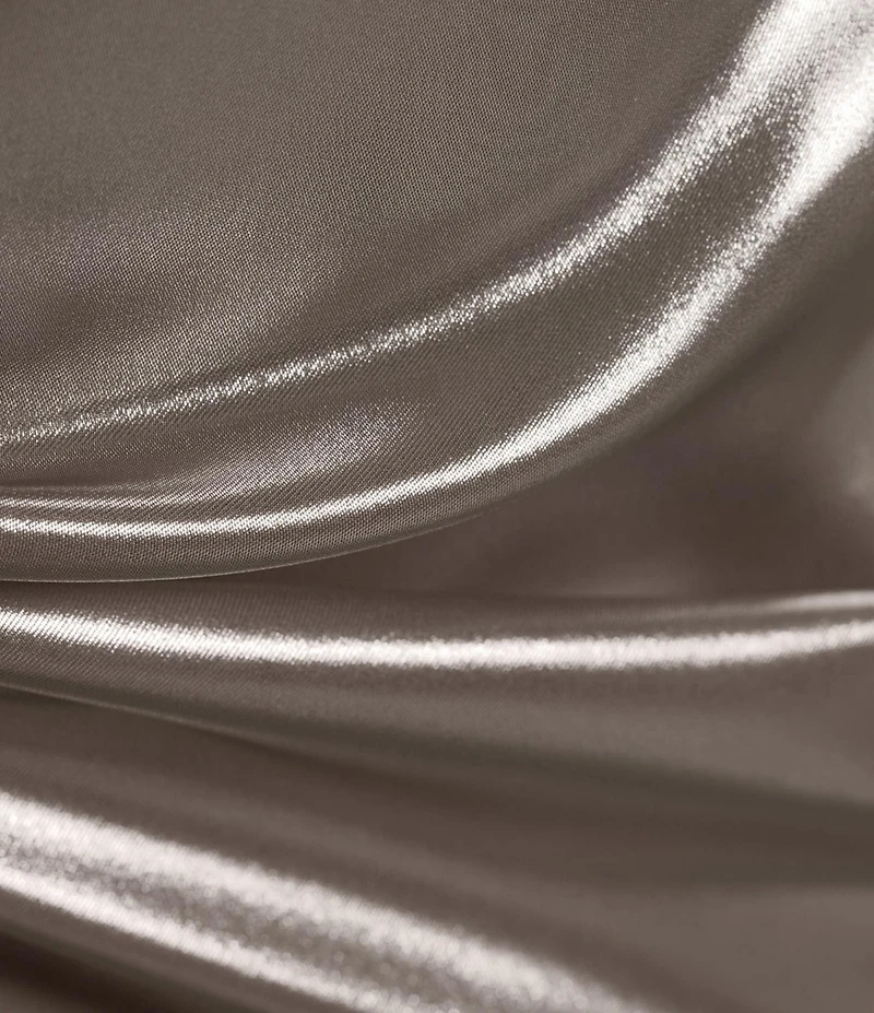 TOPSHOP Metallic Midi Dress