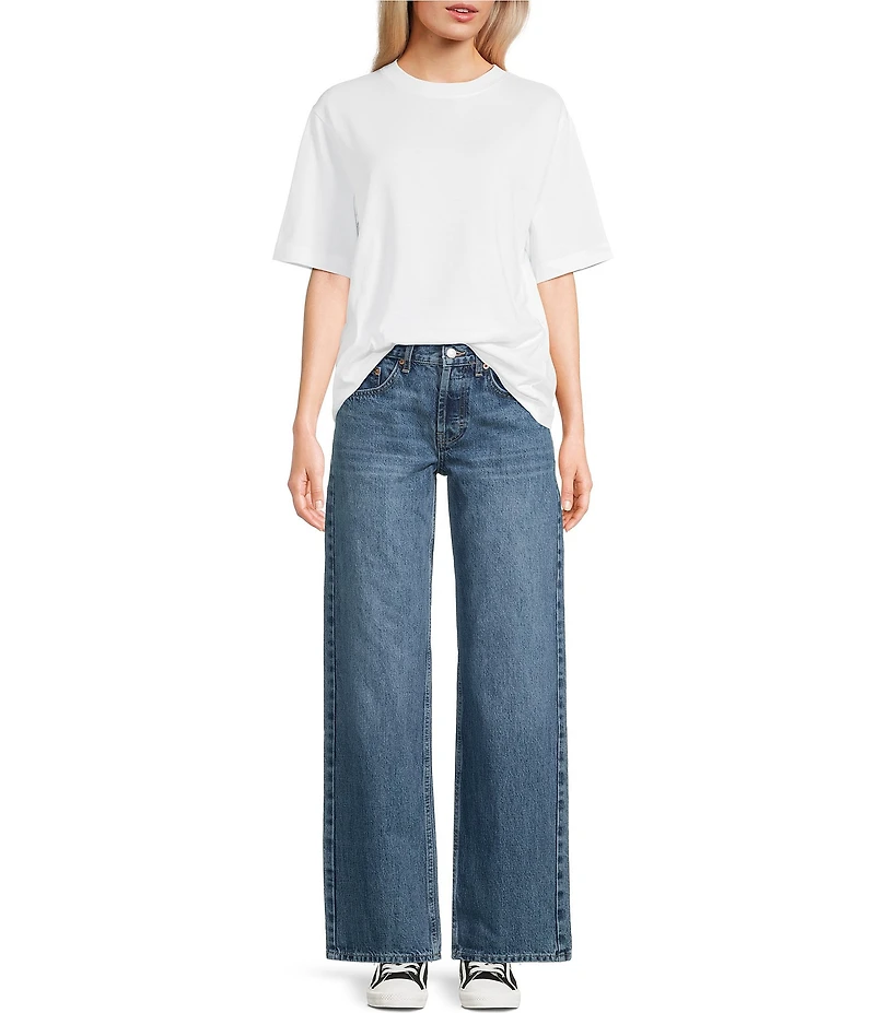 TOPSHOP Premium Basic Short Sleeve T-Shirt