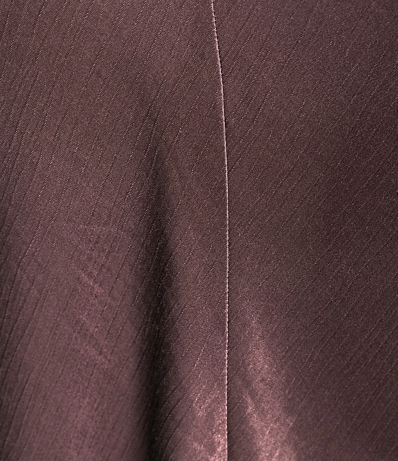 TOPSHOP Ruched High Cowl Neck Long Dress