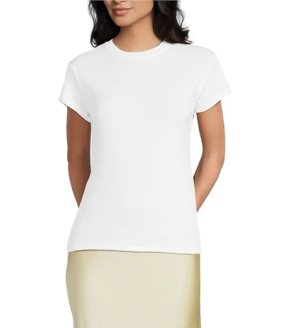 TOPSHOP Short Sleeve Everyday Knit Tee