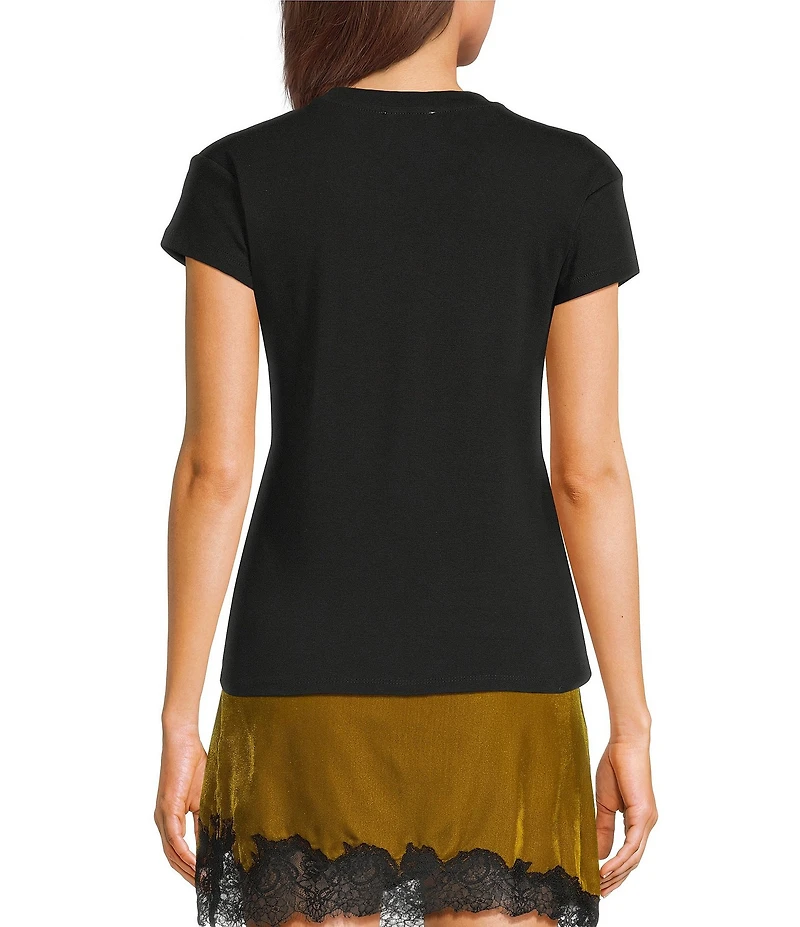 TOPSHOP Short Sleeve Everyday Knit Tee