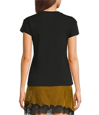 TOPSHOP Short Sleeve Everyday Knit Tee