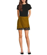 TOPSHOP Short Sleeve Everyday Knit Tee