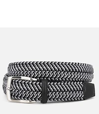 Torino Leather Company Italian Herringbone Stretch Belt