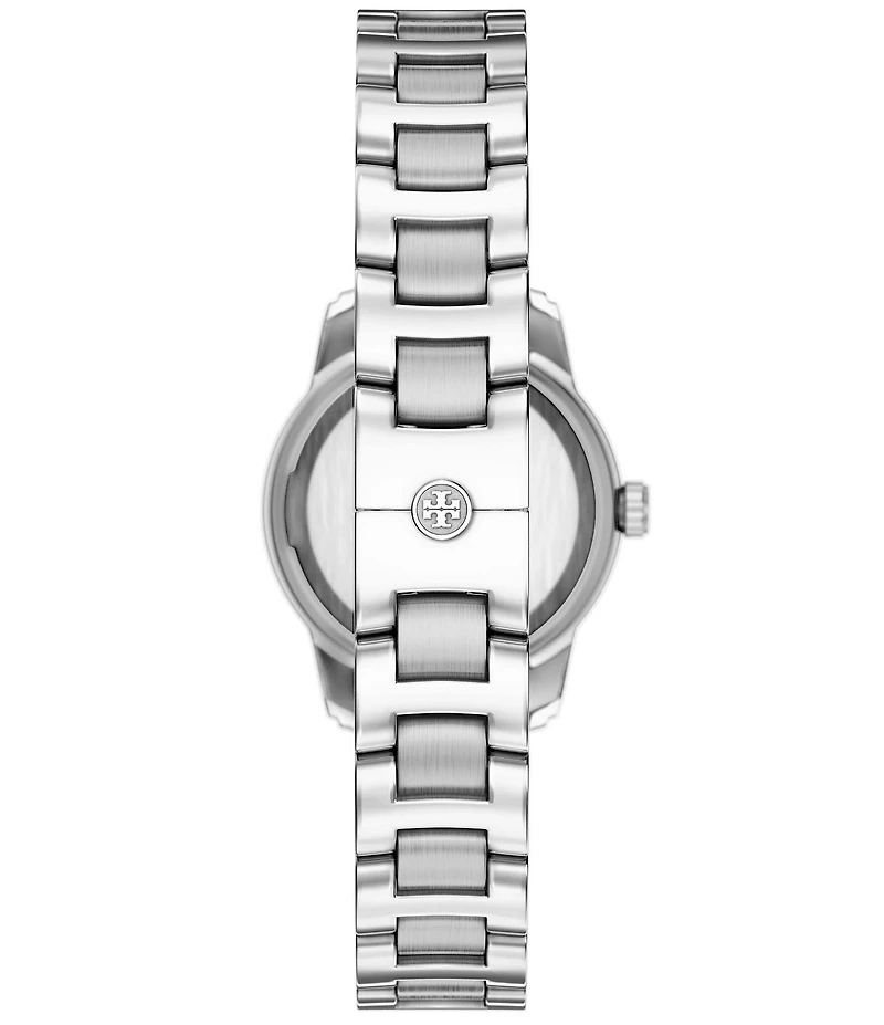 Tory Burch Small Miller Quartz Three-Hand Stainless Steel Bracelet Watch